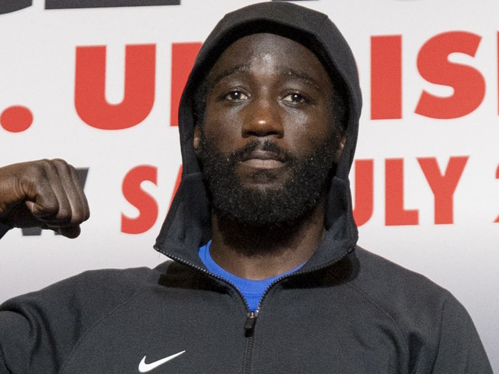 Photos Errol Spence, Terence Crawford Grand Arrivals in Las Vegas